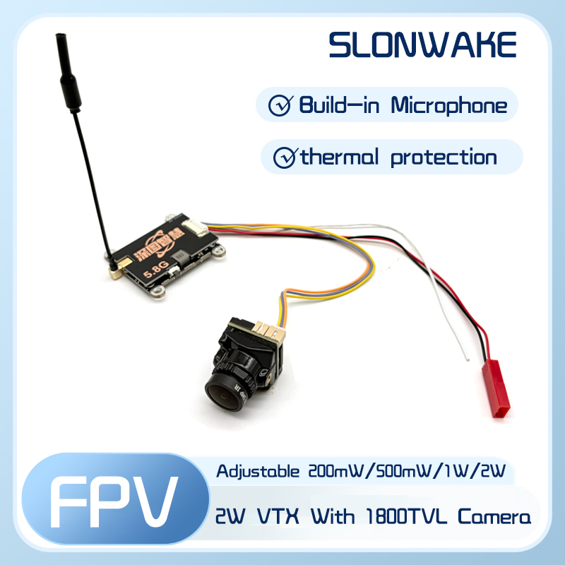 Fpv Drone Camera - Émetteur VTX SLONWAKE 5.8G 56CH 2W