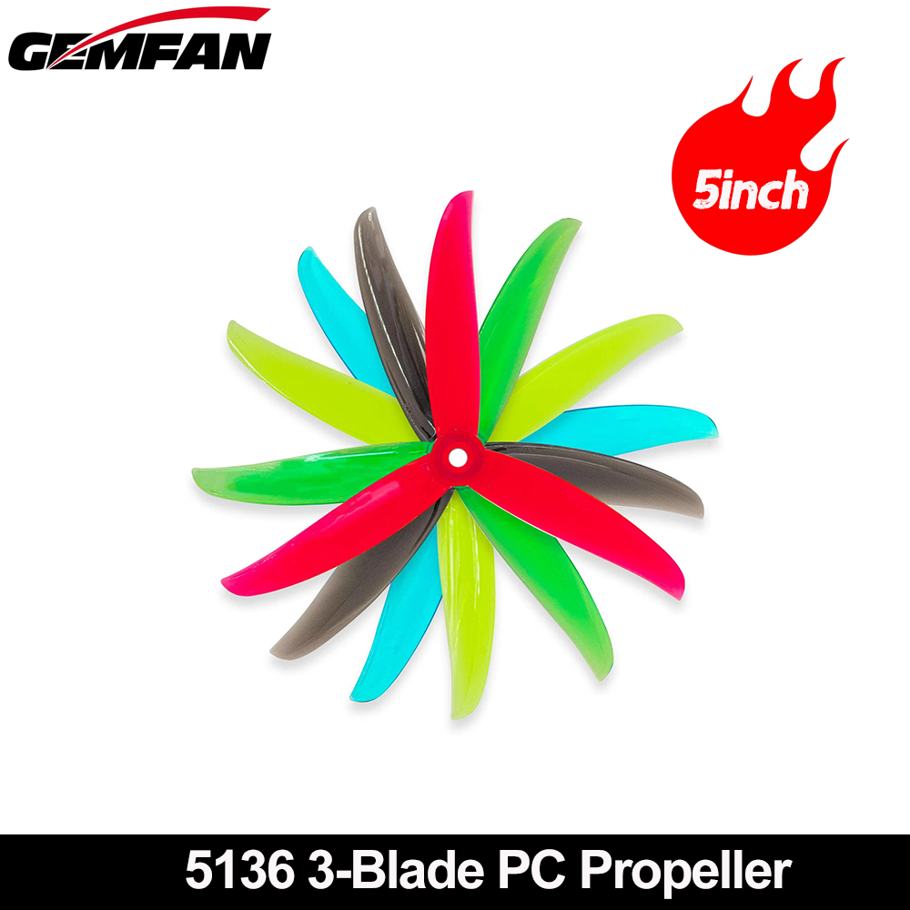 Fpv Drone Propeller - Gemfan VANOVER 5136 hélice PC 3