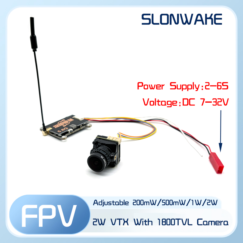Émetteur VTX SLONWAKE 5.8G 56C - Fpv Drone Camera avis et prix