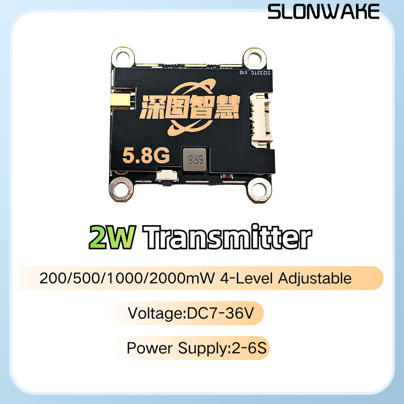 Émetteur VTX SLONWAKE 5.8G 56C - Fpv Drone Camera avis et prix